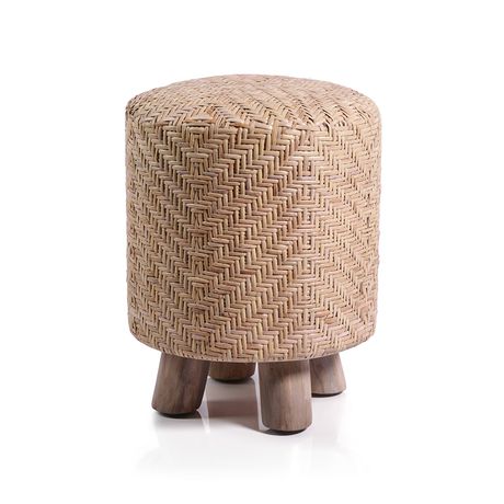 Stool-Rattan/Teak-Elia