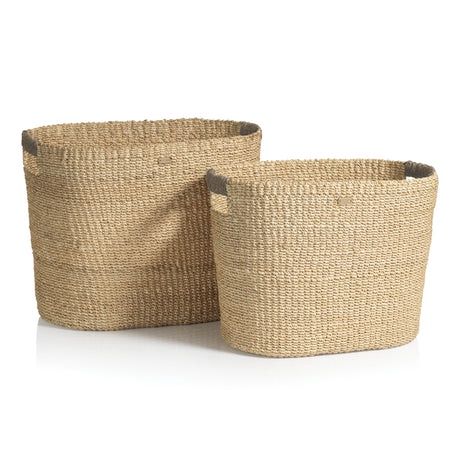 Basket-Abaca-Oval-M