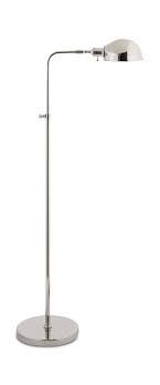 Floor Lamp-Polished Nickel-Apothecary
