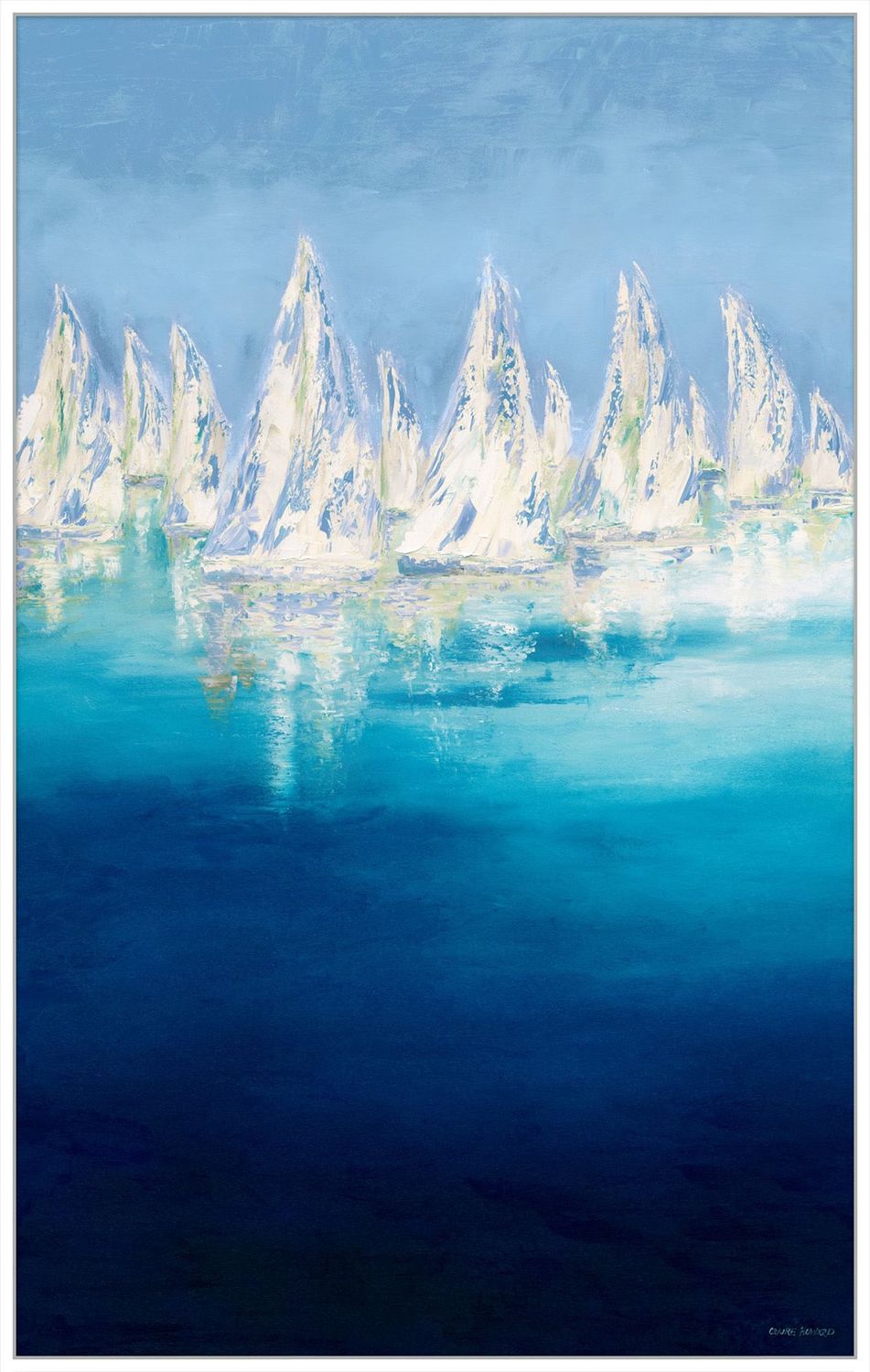 Wall Art-Cantelope Sails