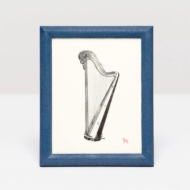 Frame-Navy Shagreen-8x10