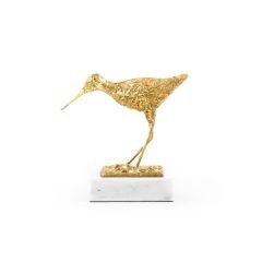 Sculpture-Gold Leaf-Sand Piper