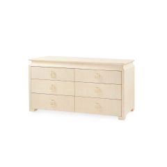 Dresser-Natural Twill-6 Drawers