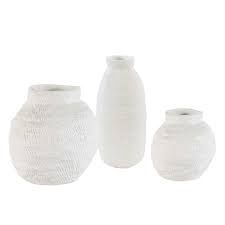 Vase-White-Basket-L