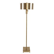 Floor Lamp-Brass/Brass Shade