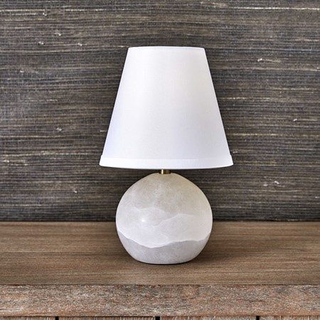 Table Lamp-Alabaster Globe-Mini