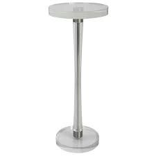 Side Table-Crystal-Tall