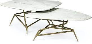 Coffee Table-Marble-Short