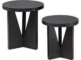 Side Table-Expresso Veneer-L