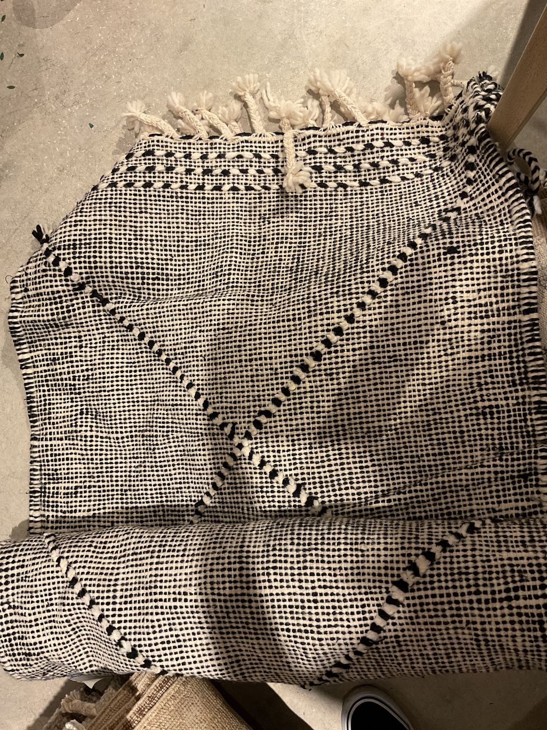 Rug-Moroccan Flatweave 2ft4in x 11ft