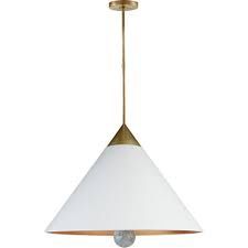 Pendant-Antique Brass/Marble/Gold