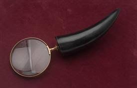 Magnifying Glass-Horn Handle-L