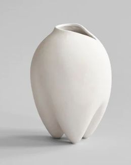 Vase-Bone White-Sumo-Slim S