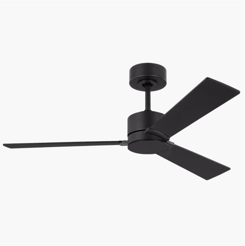 Ceiling Fan-Black-44in