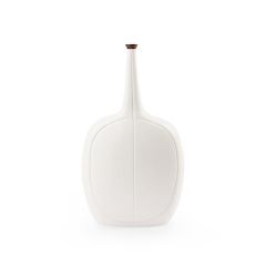 Vase-Blanc de Chine-Amber-Tall