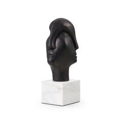 Statue-Double Face-Bronze-10in