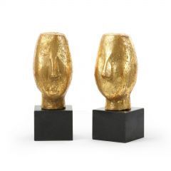 Sculpture-Gold-Long Face