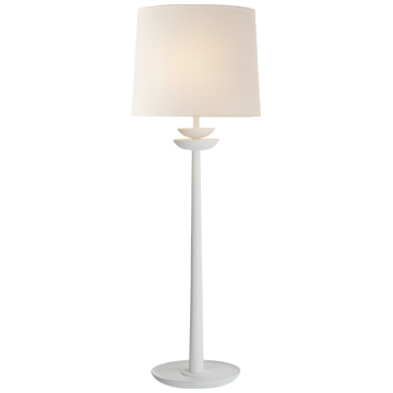 Buffet Lamp-White/Linen