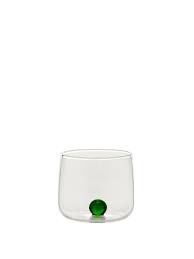 Tumbler-Clear/Green-Sphere-S