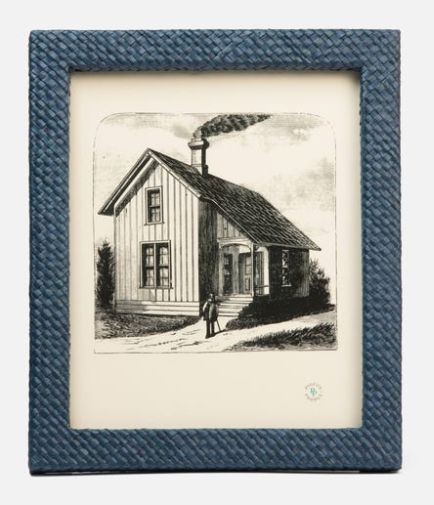 Frame-Navy Blue-8x10