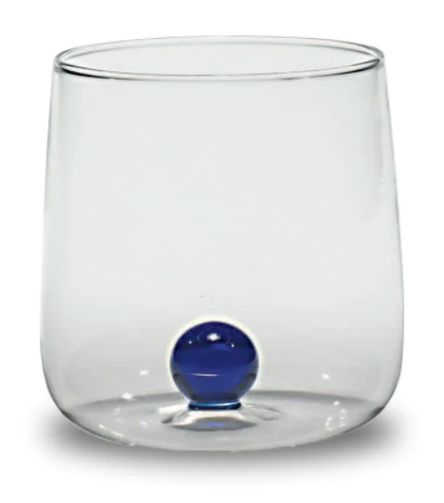 Tumbler-Clear/Blue-Sphere