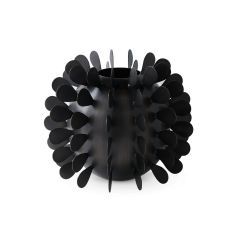 Vase-Dark Bronze-Petal Ball