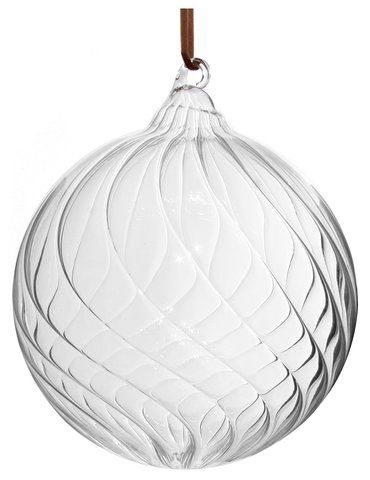 ChrOrn-Glass Ball-Diagonal-12cm