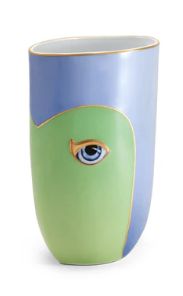 Vase-Blue/Gree-Eye