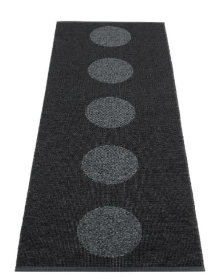 Rug-Vera-Black/Met-70x200
