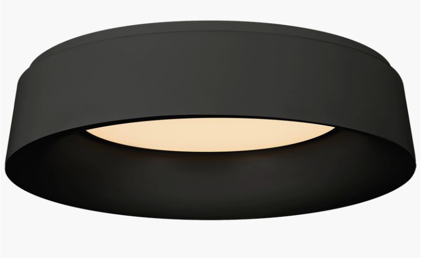 Ceiling Light-Matte Black-L