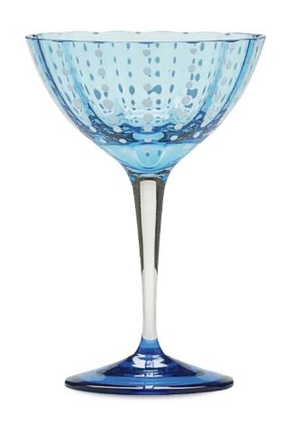 Cocktail Glass-Aquamarine