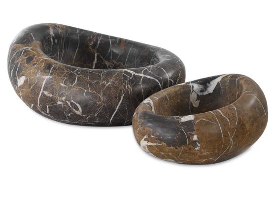 Bowl-Brown Marble-Swaddle-M