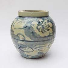 Vase-Blue/White-Porcelain