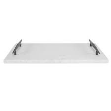 Tray-White Marble-Grips