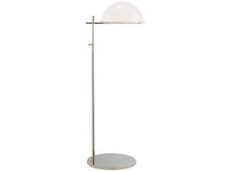 Floor Lamp-Polished Nickel Shade