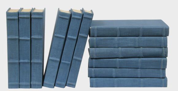 Book-Navy Blue-Linen Bound