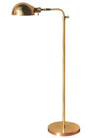 Floor Lamp-Rubbed Brass-Old Pharmacy