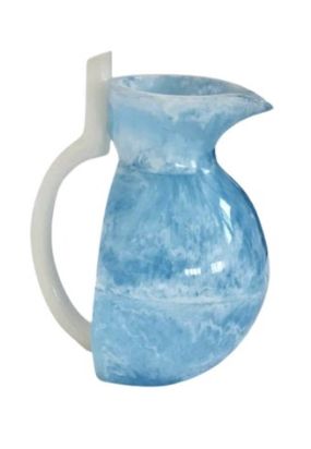 Pitcher-Blue/White