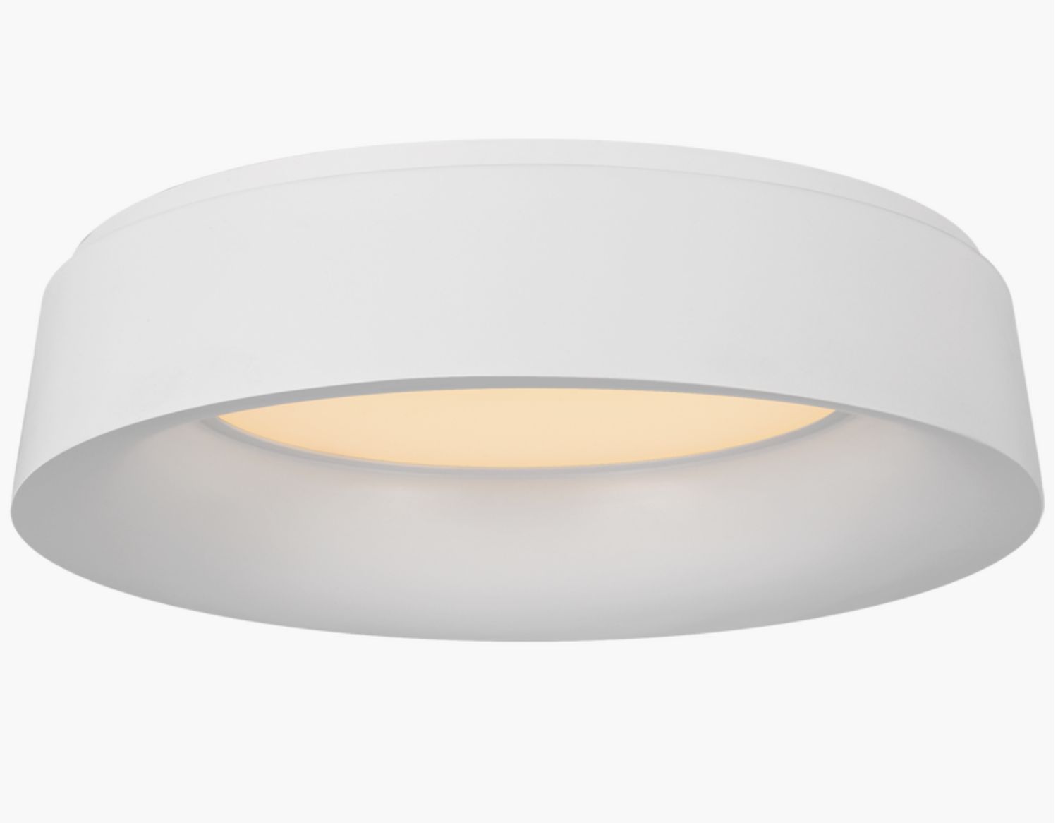 Ceiling Light-Matte White-L