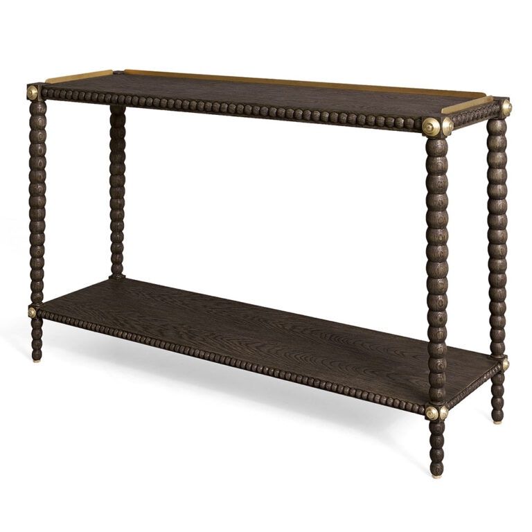 Console-Black Stained Oak