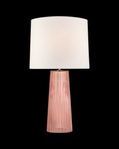 Table Lamp-Rosewater/Linen