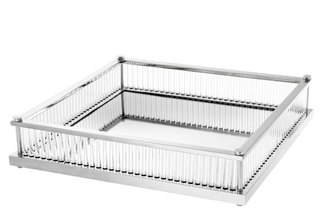 Tray-Nickel/Mirror/Glass