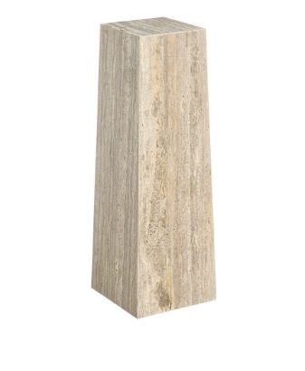 Side Table-Travertine-Prism-L
