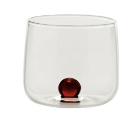 Tumbler-Clear/Amber-Sphere-S