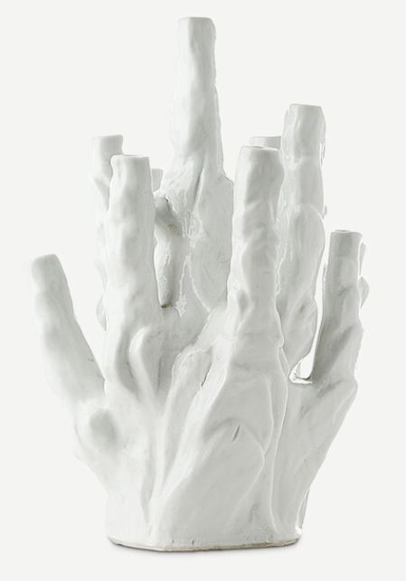 Vase-White-Vertical Reef