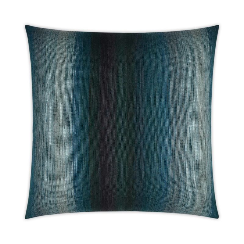 Pillow-Outdoor Meditate Turquoise-Square