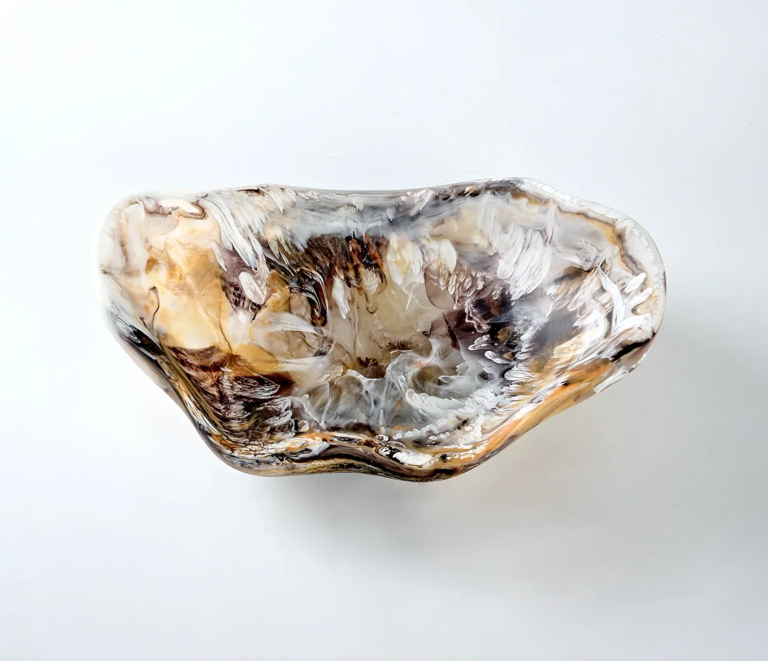 Bowl-Mocha Swirl-Triangle