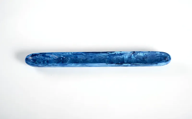 Tray-Olive-Denin Swirl