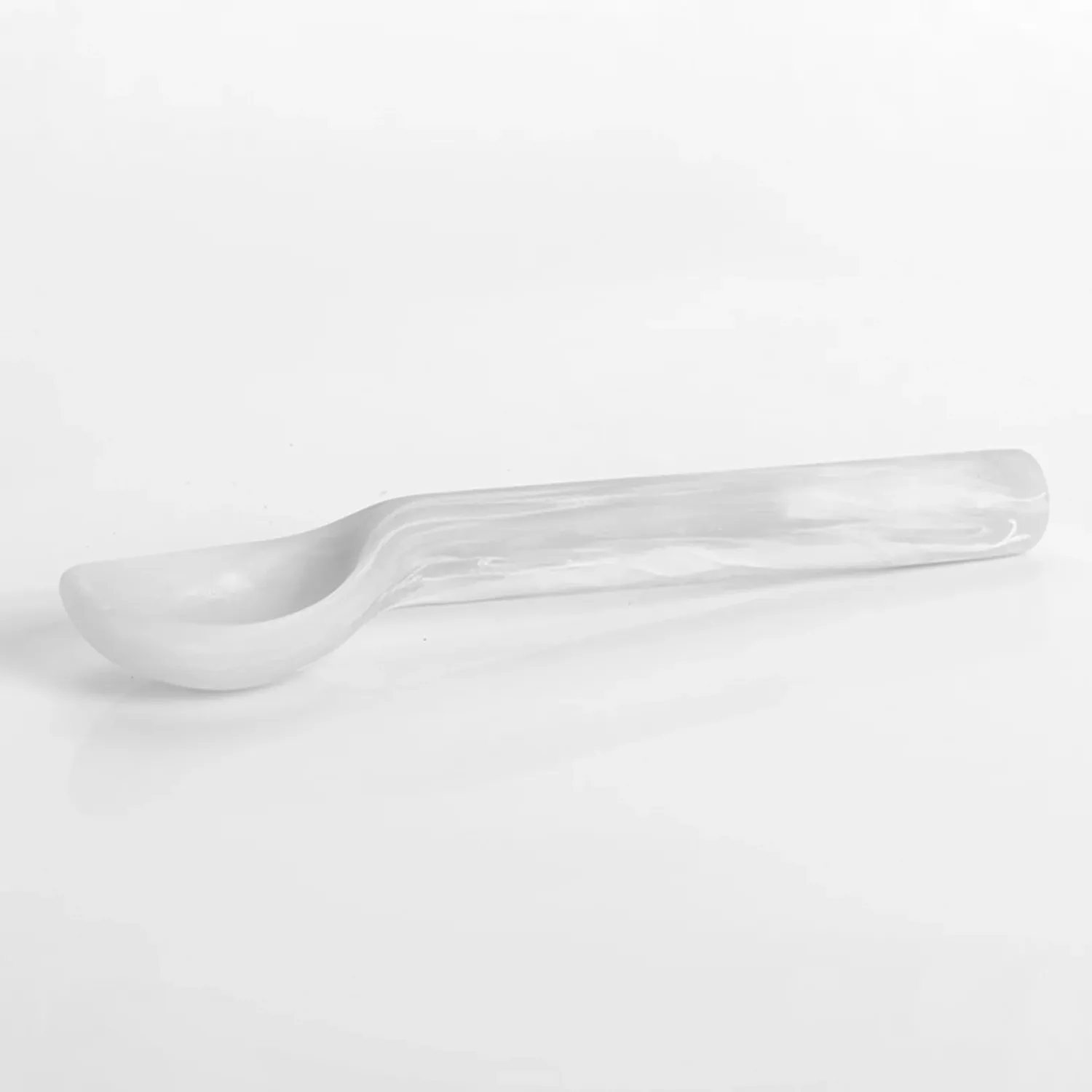 Ice Cream Scoop-White Swirl