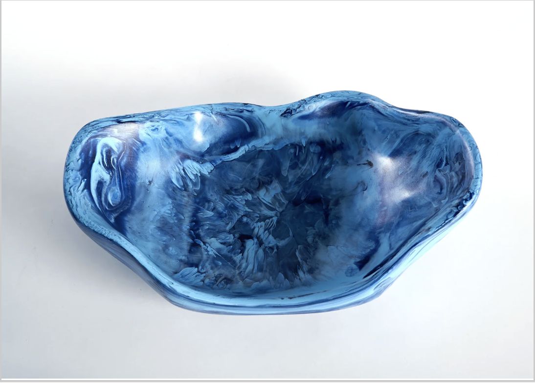 Bowl-Denin Swirl-Triangle